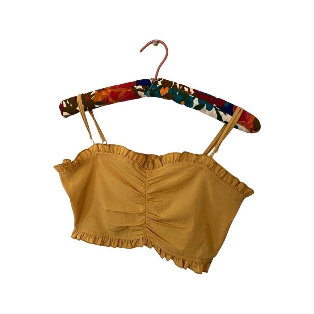 Urban outfitters : marigold crop top